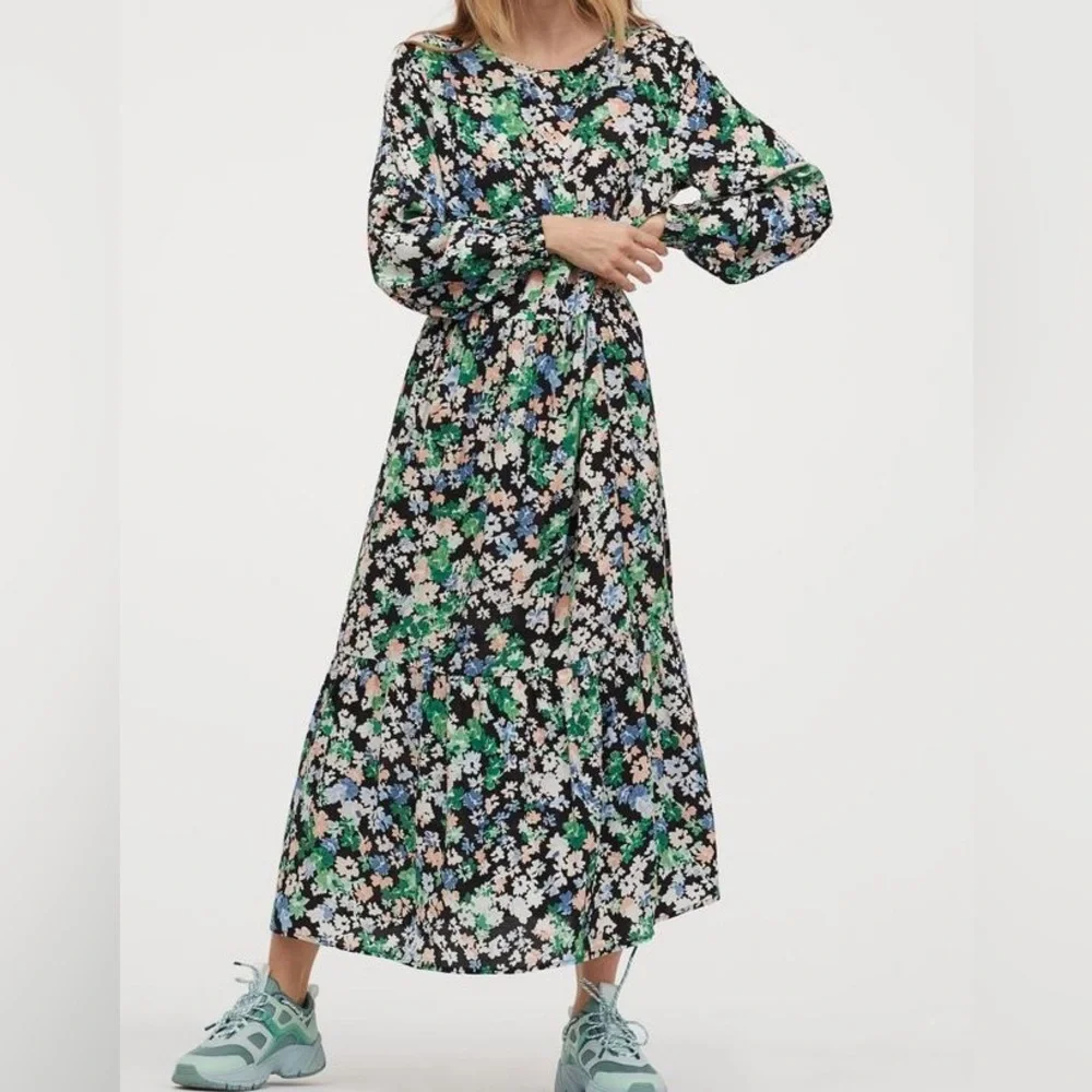 h&m maxi dress floral H&M | Dresses | Hm Floral Maxi Dress Size M